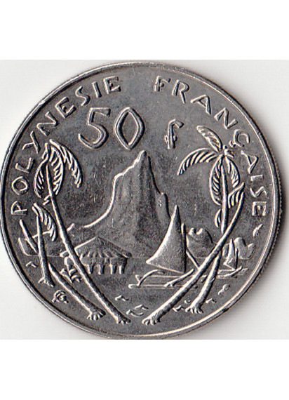 POLINESIA FRANCESE 50 Francs Fdc 1985